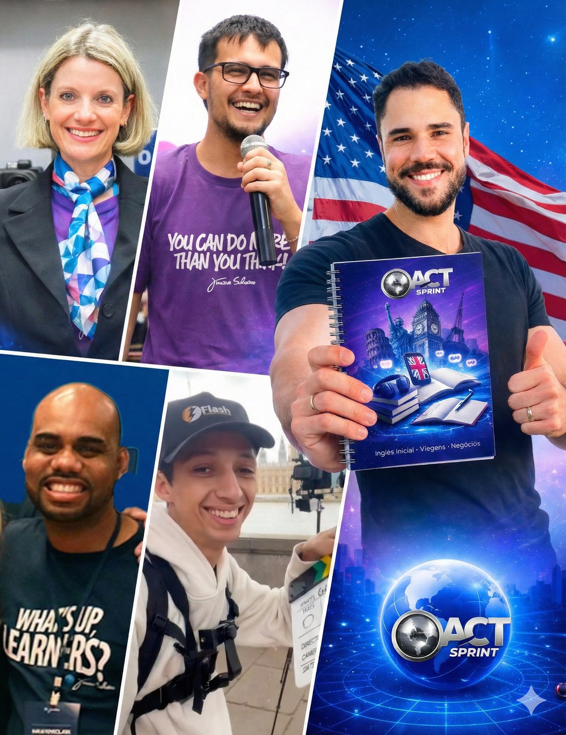 Imagem dos professores do ACT Sprint